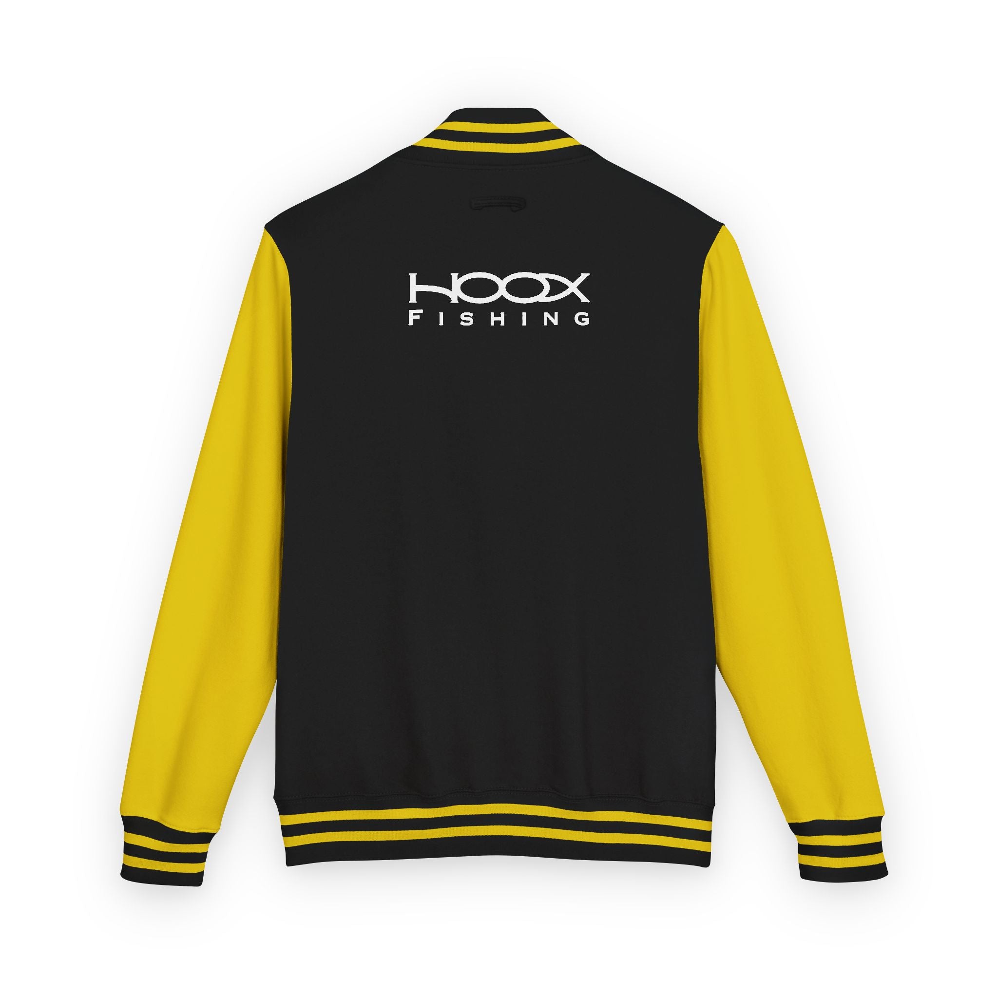 Hook Fishing Letterman Jacket | Red White varsity jacket
